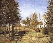 Camille Pissarro Pine painting